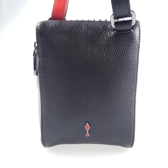 Christian Louboutin Leather Bag BENECH Calfskin REPORTER Shoulder - Picture 5 of 16